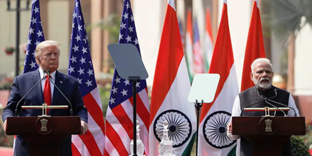 अमेरिकी राष्ट्रपति डोनाल्ड ट्रंप द्वारा भारत पर 50% टैरिफ भारत-अमेरिका व्यापार संबंधों में तनाव: ट्रंप के टैरिफ की भूमिका